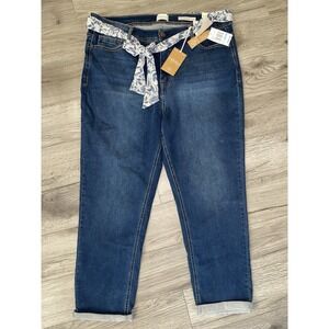 Angels Forever Young Everluxe Classic Convertible High-Rise Skinny Jeans size 20